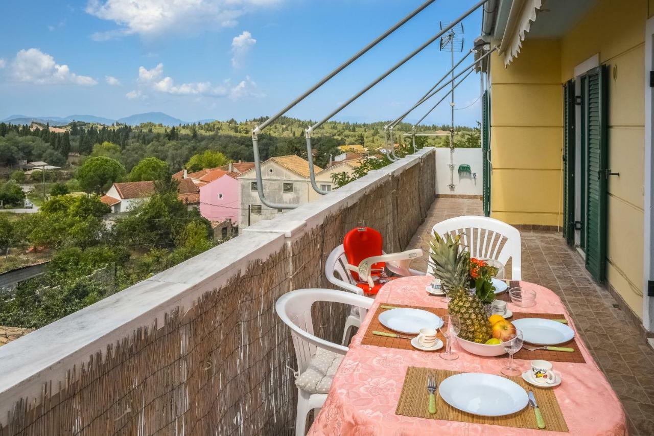 Ferienwohnung Modern Flat With Beautiful Views In South Of Corfu Lefkímmi Exterior foto